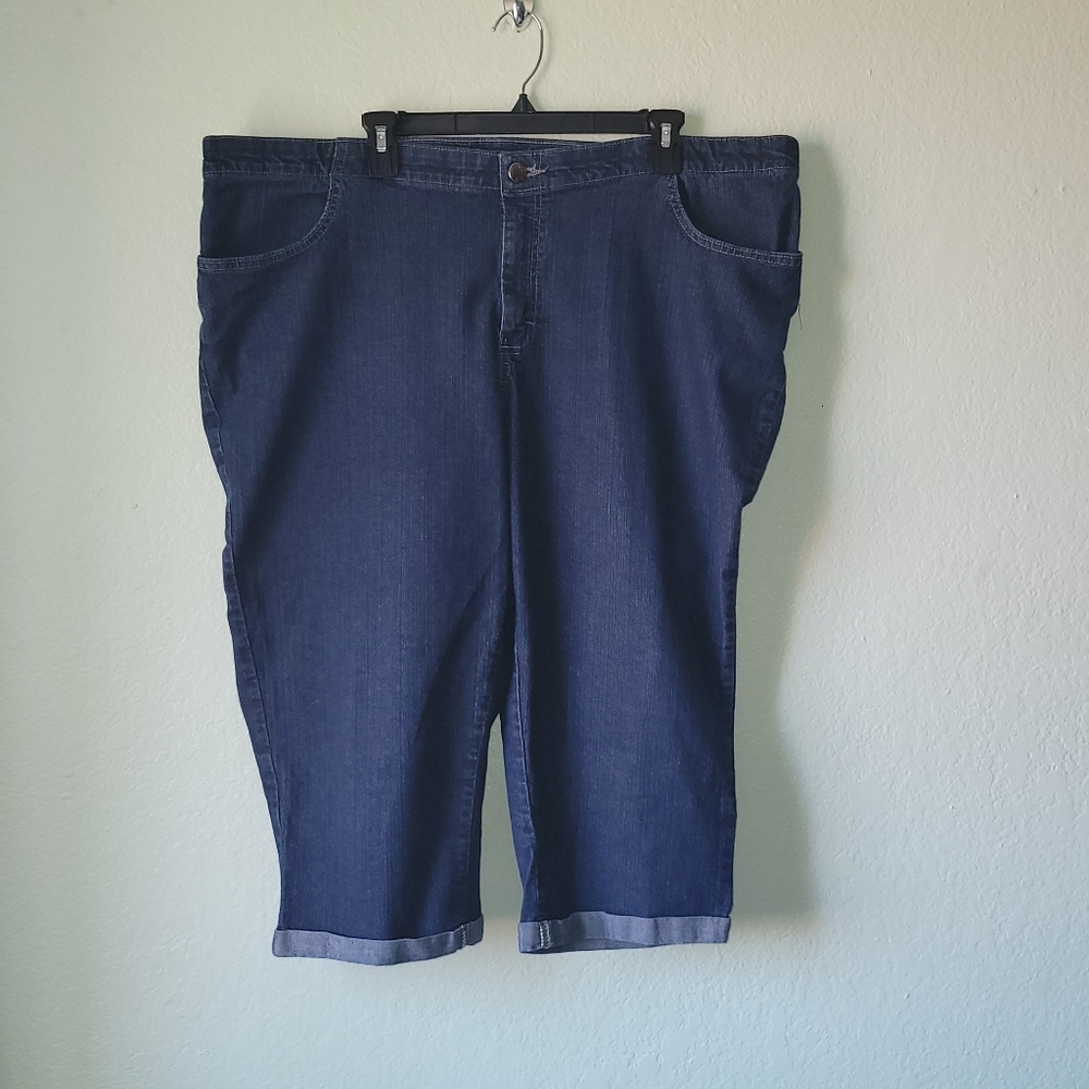 Riders By Lee Cuffed Capri 22W